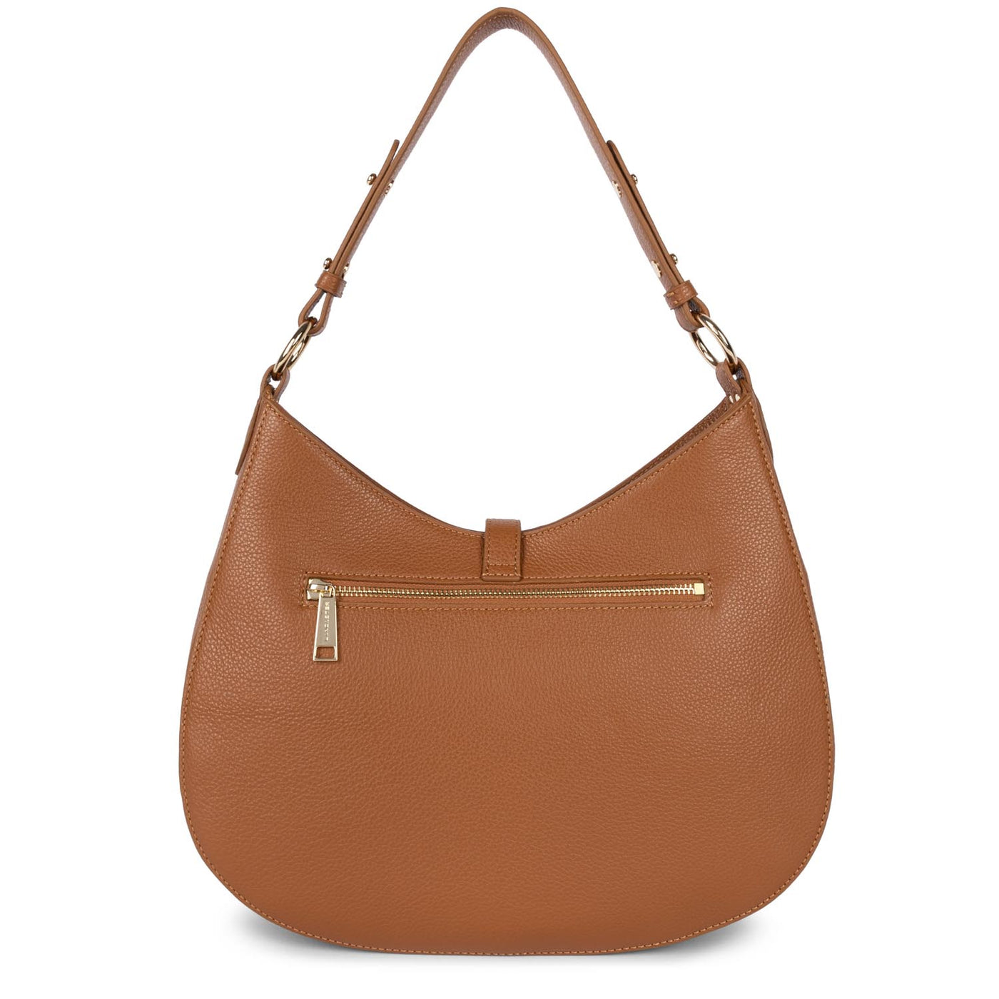 large shoulder bag - foulonné milano #couleur_caramel