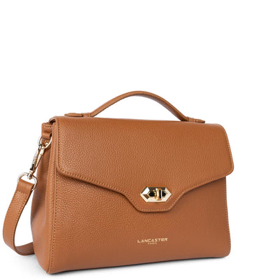 handbag - foulonné milano #couleur_caramel