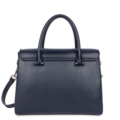 large handbag - foulonné milano #couleur_bleu-fonc