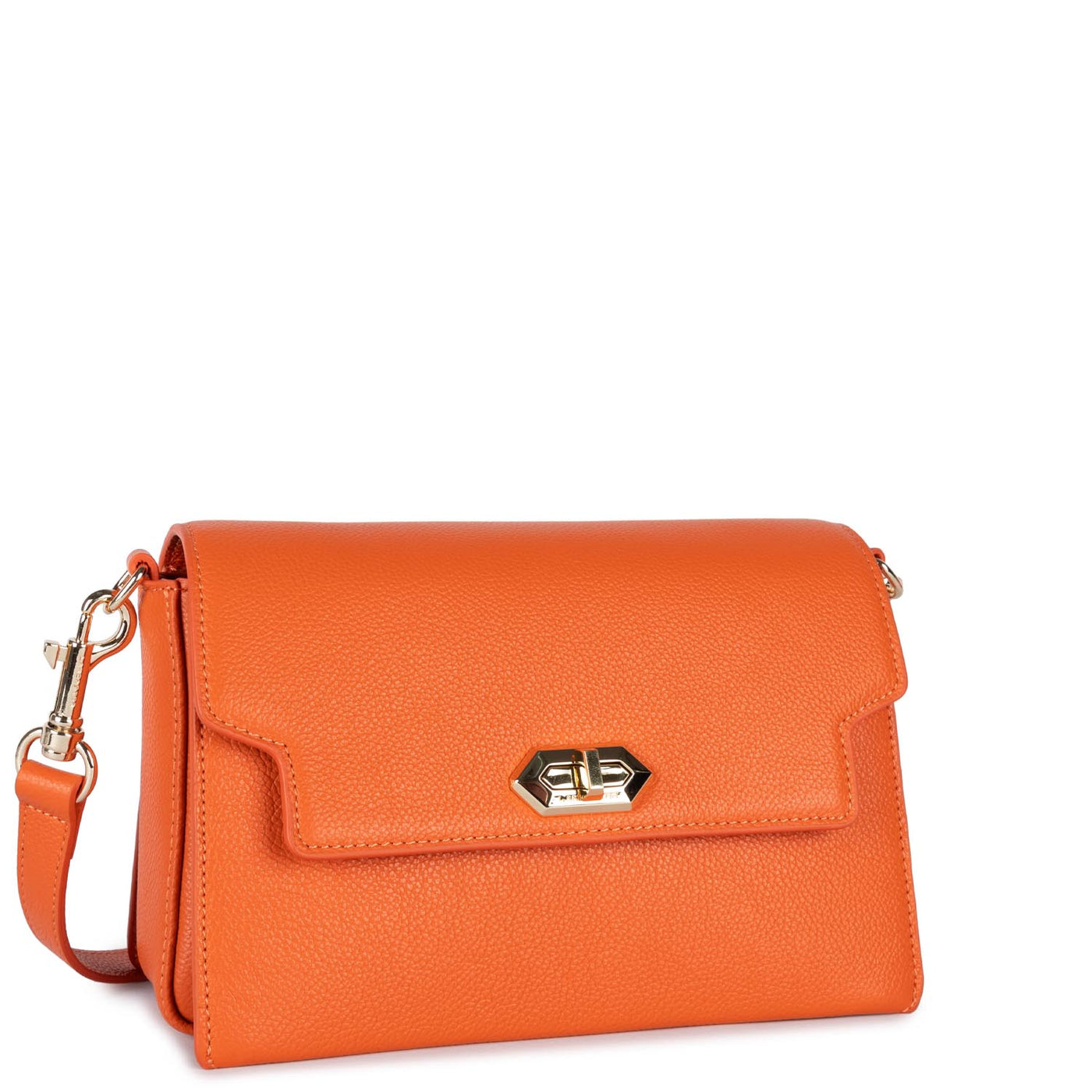 crossbody bag - foulonné milano #couleur_orange