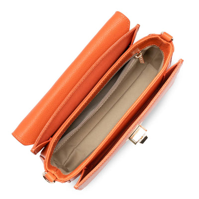 crossbody bag - foulonné milano #couleur_orange