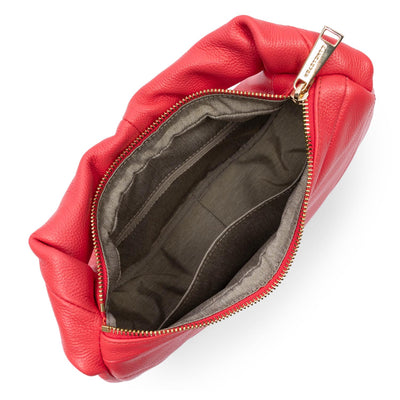 handbag - foulonné cerceau #couleur_corail