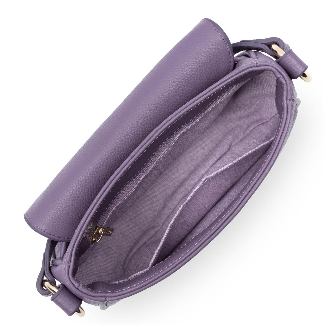 small crossbody bag - foulonné milano #couleur_mauve-fonc