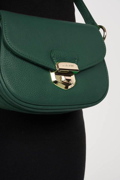small crossbody bag - foulonné milano #couleur_vert-fonc