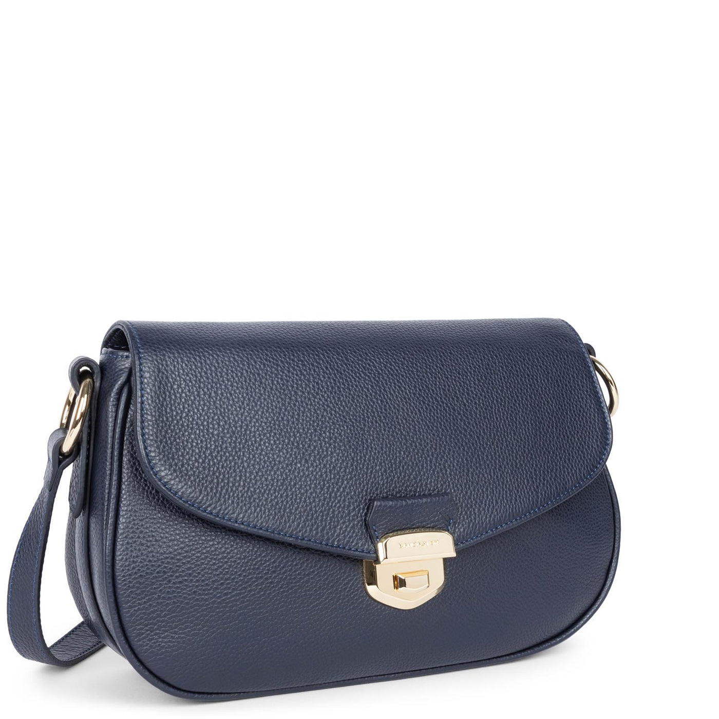 large crossbody bag - foulonné milano #couleur_bleu-fonc
