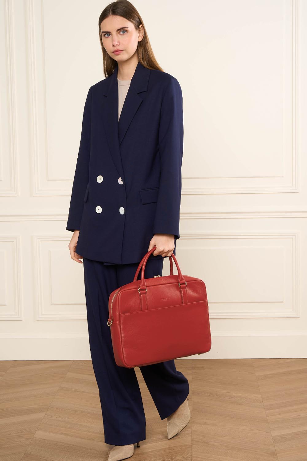 portfolio document holder bag - mademoiselle business #couleur_rouge