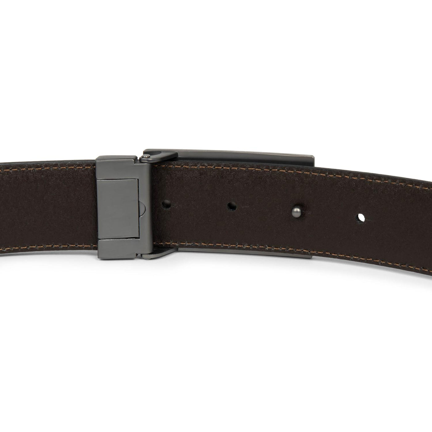 Belt - ceinture cuir lisse homme #couleur_marron