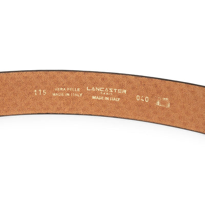 belt - ceinture cuir végétal femme #couleur_cognac