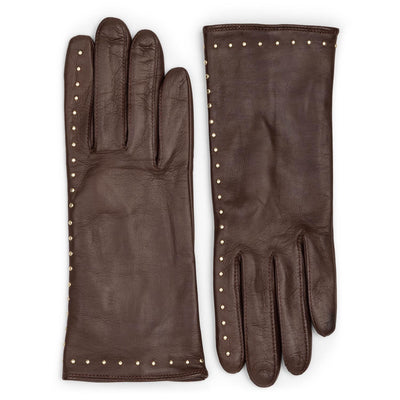 gloves - accessoires gants femme #couleur_chataigne