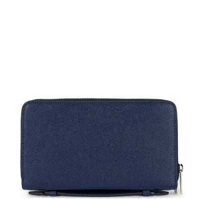 organizer wallet - delphino lucas #couleur_bleu-fonc