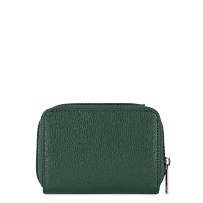 back to back wallet - maya #couleur_vert-fort-fusil-gris