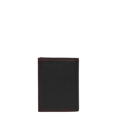 m wallet - soft vintage homme #couleur_noir-rouge