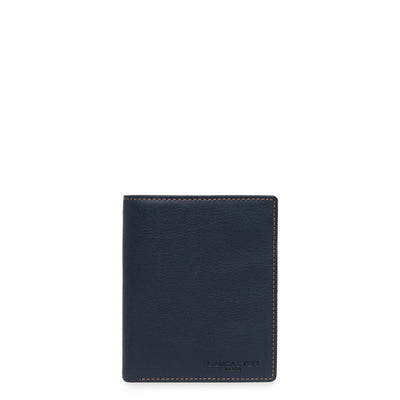 wallet - soft vintage homme #couleur_bleu-fonce-camel
