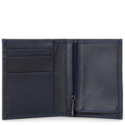 small wallet - soft vintage homme #couleur_bleu-fonc-bleu-roi