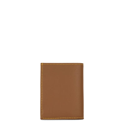 small wallet - soft vintage homme #couleur_camel-jaune