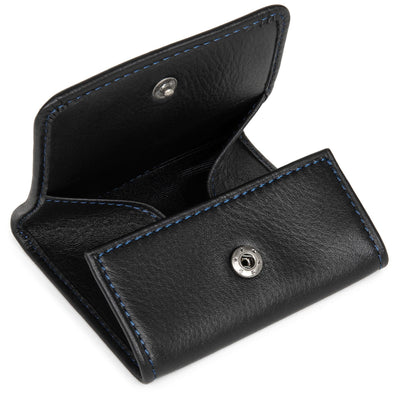 coin purse - soft vintage homme #couleur_noir-bleu