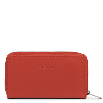 back to back organizer wallet - soft vintage #couleur_rouge