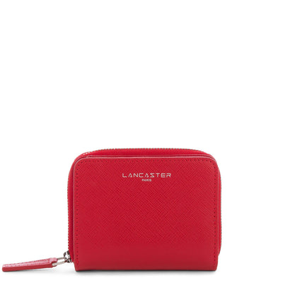 back to back wallet - saffiano intemporel #couleur_rouge