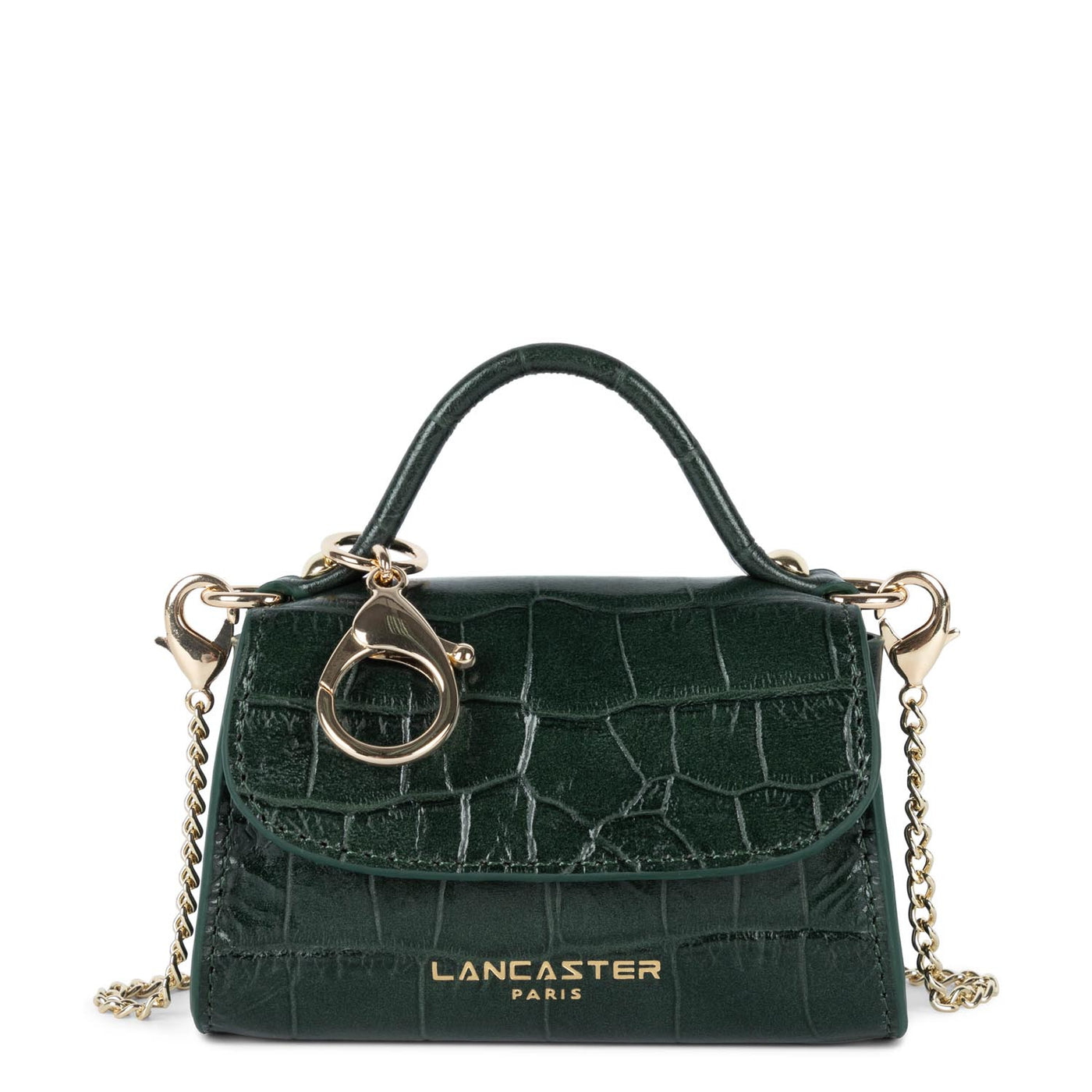 mini coin purse - exotic lézard & croco cn #couleur_vert-fort