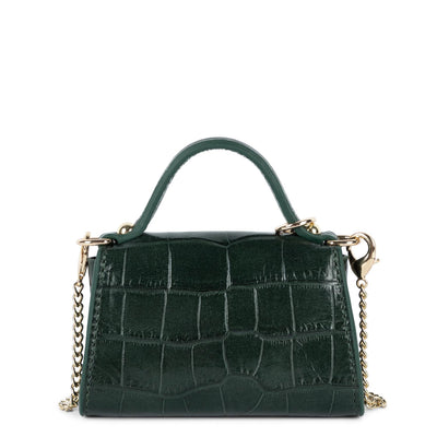 mini coin purse - exotic lézard & croco cn #couleur_vert-fort