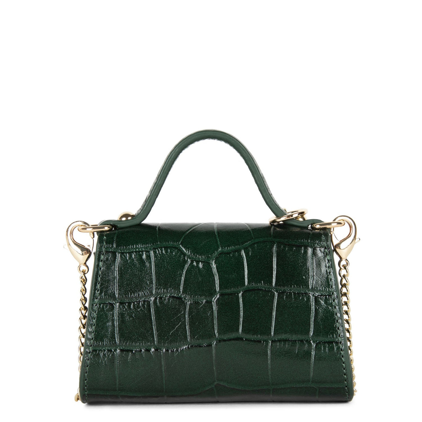 mini coin purse - exotic lézard & croco cn #couleur_vert-pin