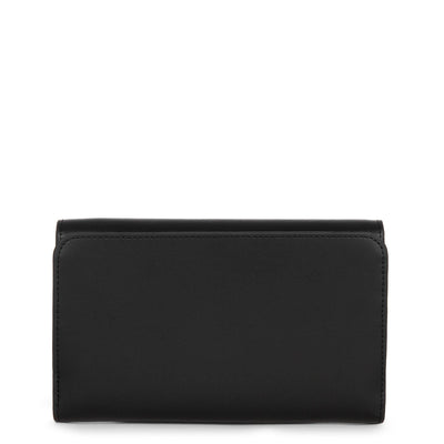 back to back organizer wallet - smooth or #couleur_noir
