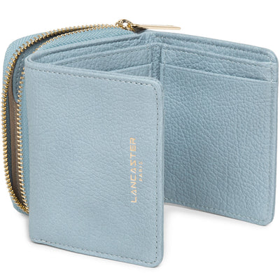 mini back to back wallet - dune #couleur_bleu-cendre