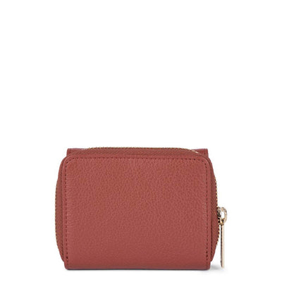 mini back to back wallet - dune #couleur_bois-rouge