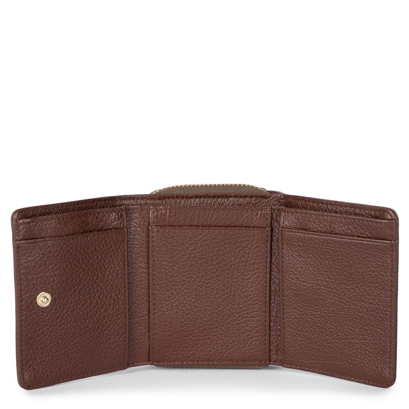 mini back to back wallet - dune #couleur_chataigne