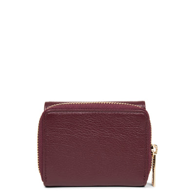 mini back to back wallet - dune #couleur_pourpre