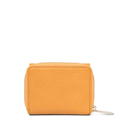 mini back to back wallet - dune #couleur_safran