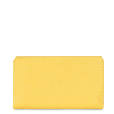 back to back organizer wallet - dune #couleur_jaune