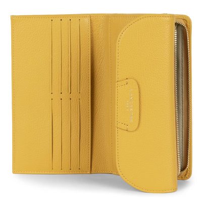back to back organizer wallet - dune #couleur_ocre