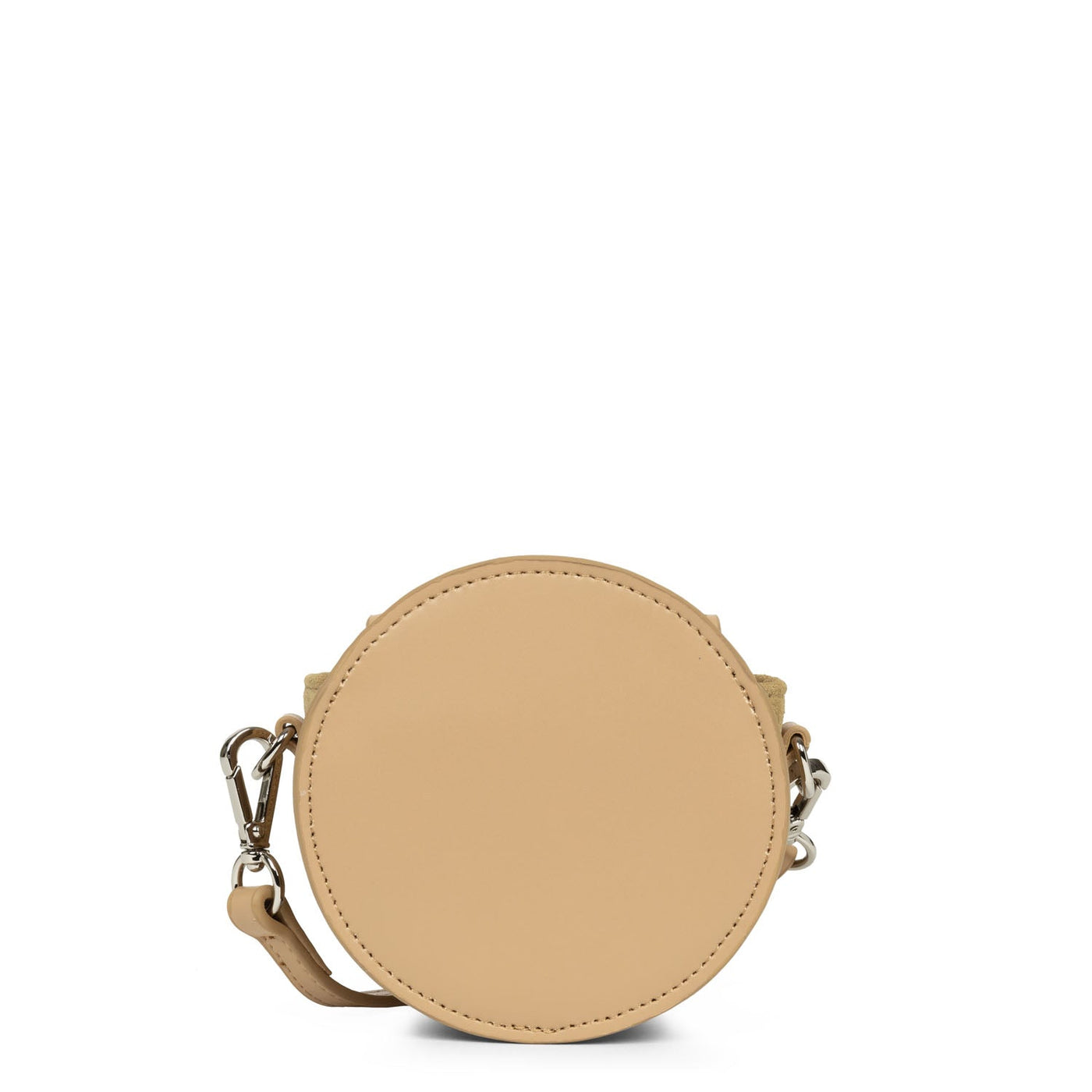 mini round coin purse - smooth lune #couleur_naturel