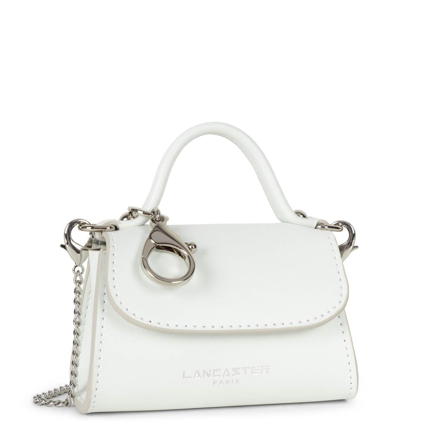 mini coin purse - suave even #couleur_blanc