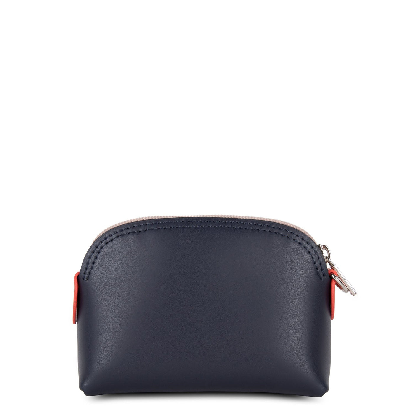 coin purse - smooth #couleur_bleu-fonc-galet-ros-pastque