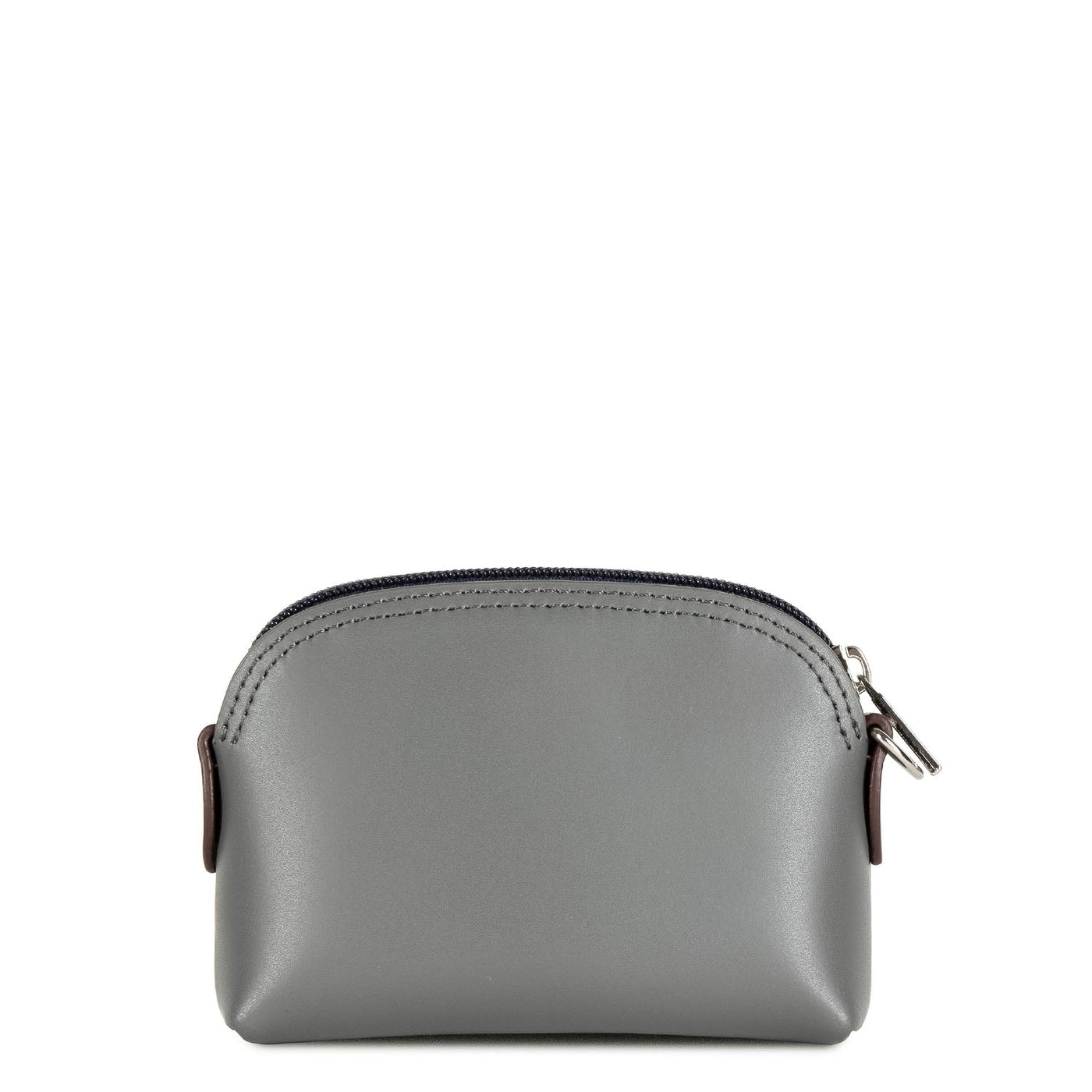 coin purse - smooth #couleur_gris-bleu-fonce-bordeaux