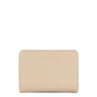 back to back wallet - smooth #couleur_nude-nude-clair-vison