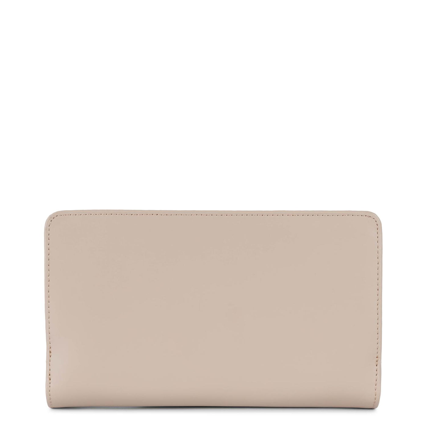back to back organizer wallet - smooth #couleur_galet-ros-ecru-passion