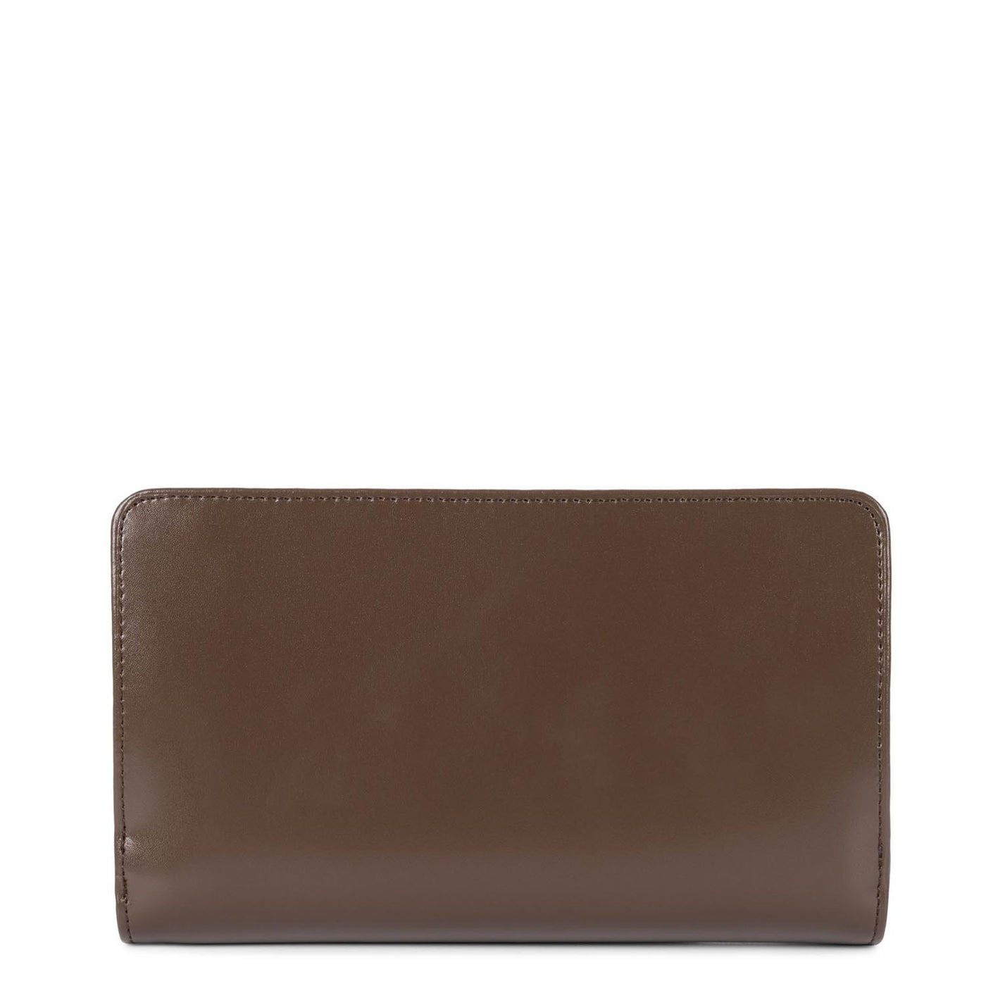 back to back organizer wallet - smooth #couleur_marron-rose-antic-nude