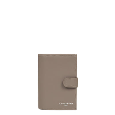 wallet - smooth #couleur_taupe