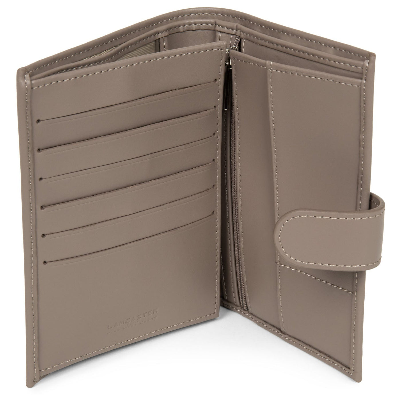 wallet - smooth #couleur_taupe