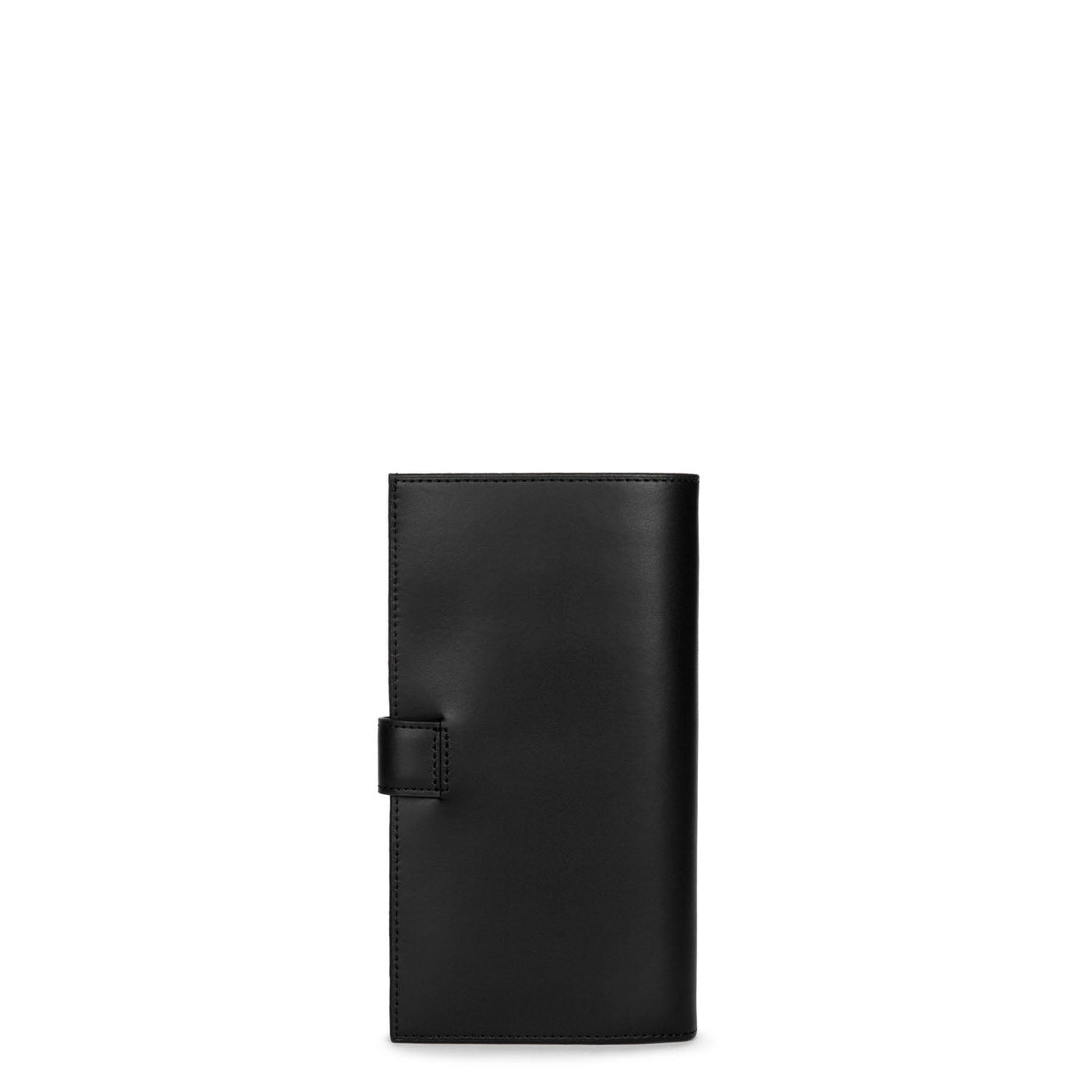 checkbook holder - smooth #couleur_noir