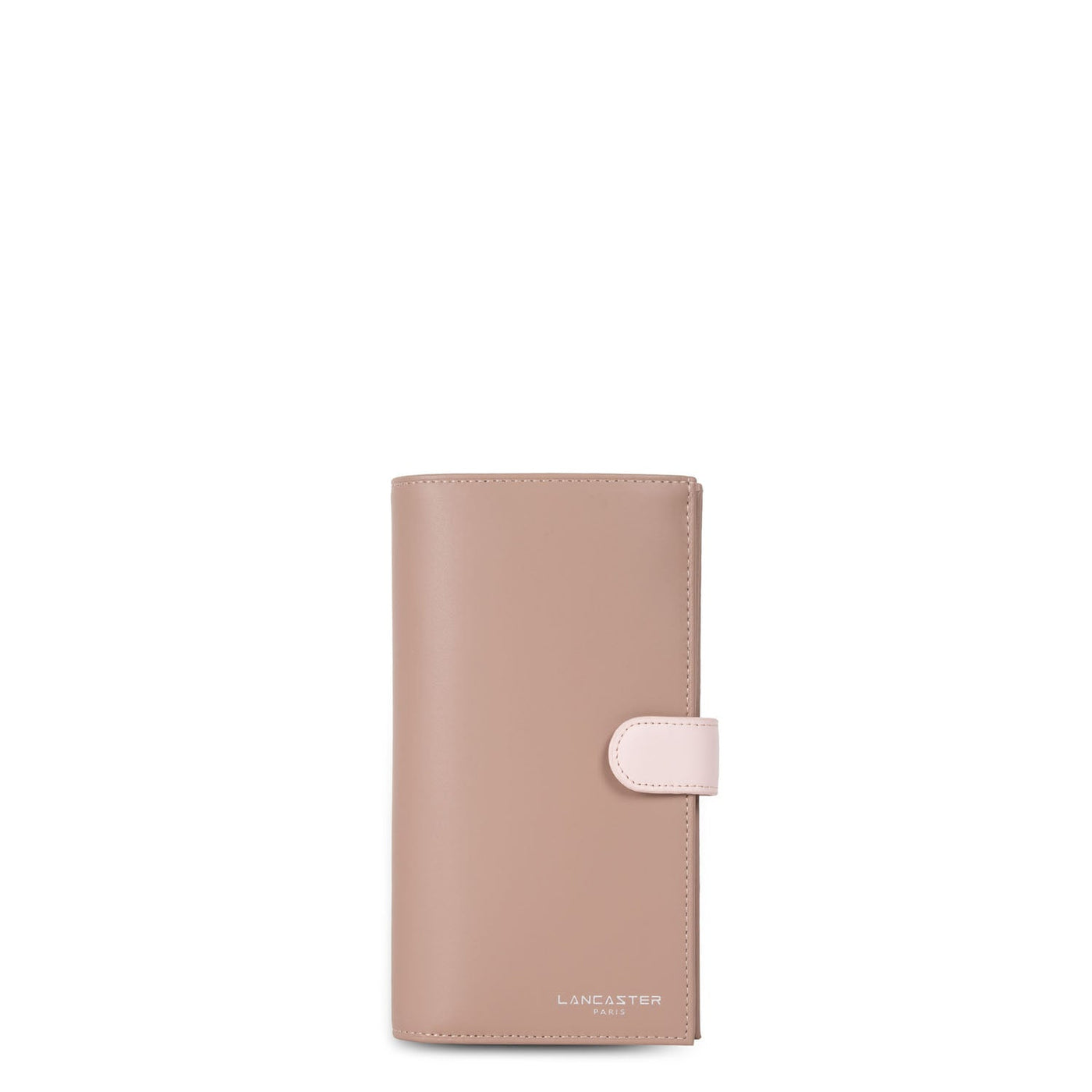 checkbook holder - smooth #couleur_nude-rose-galet-ros