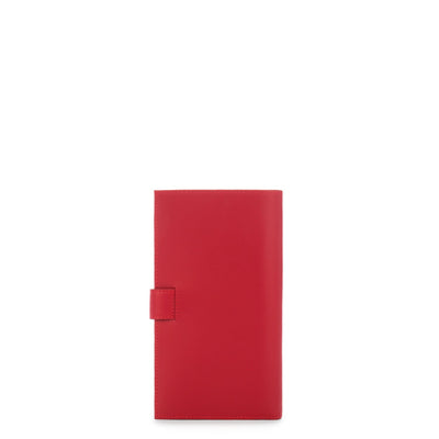 checkbook holder - smooth #couleur_rouge