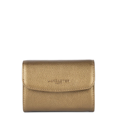wallet - foulonné pm #couleur_gold-antic