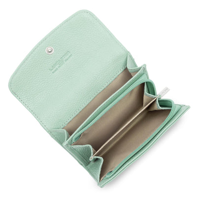 wallet - foulonné pm #couleur_vert-gris