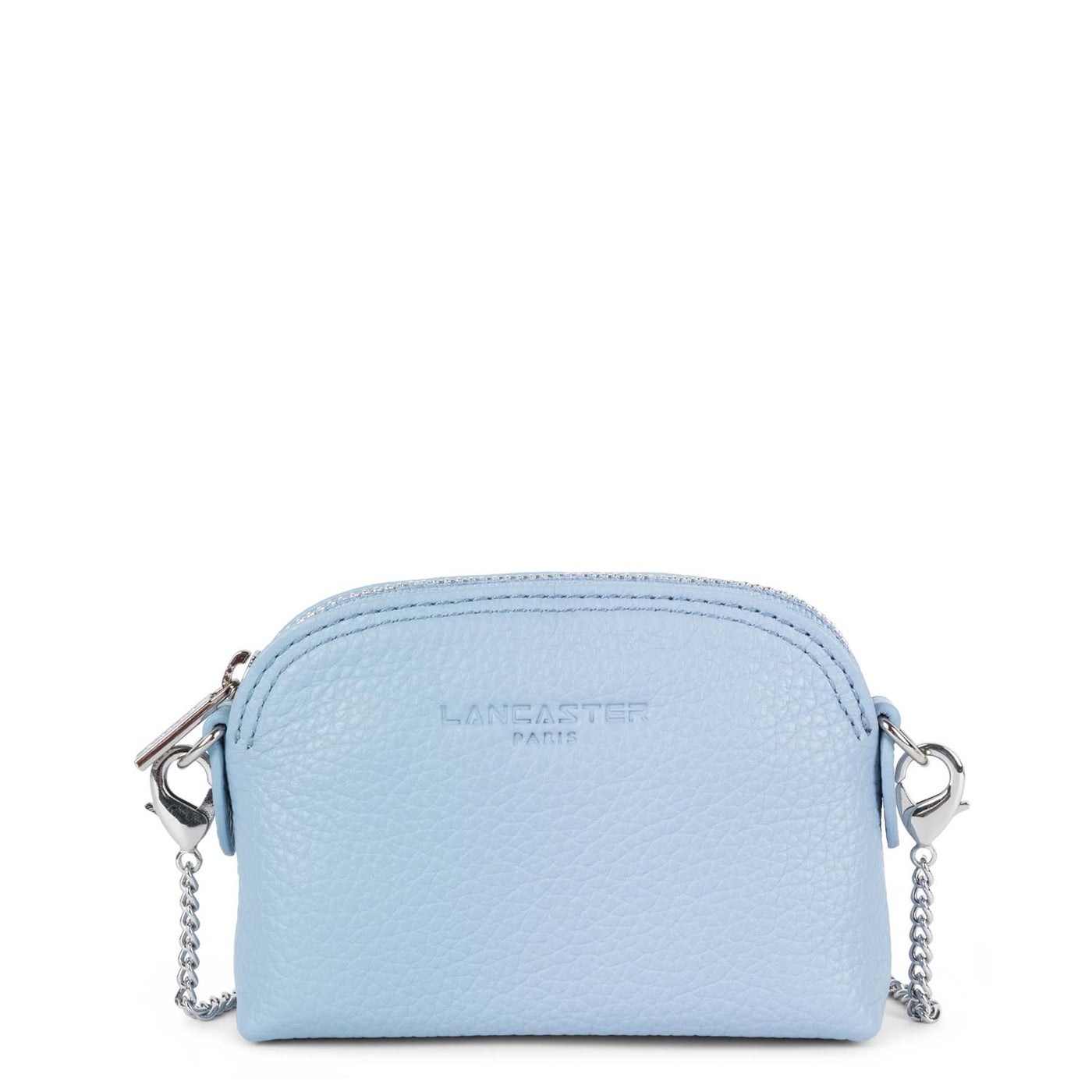 small coin purse - foulonné pm #couleur_bleu-ciel