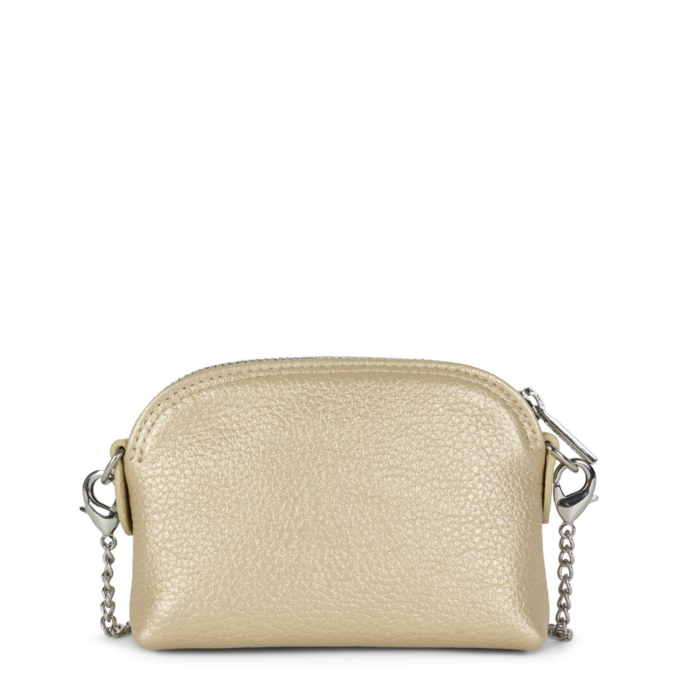 small coin purse - foulonné pm #couleur_champagne