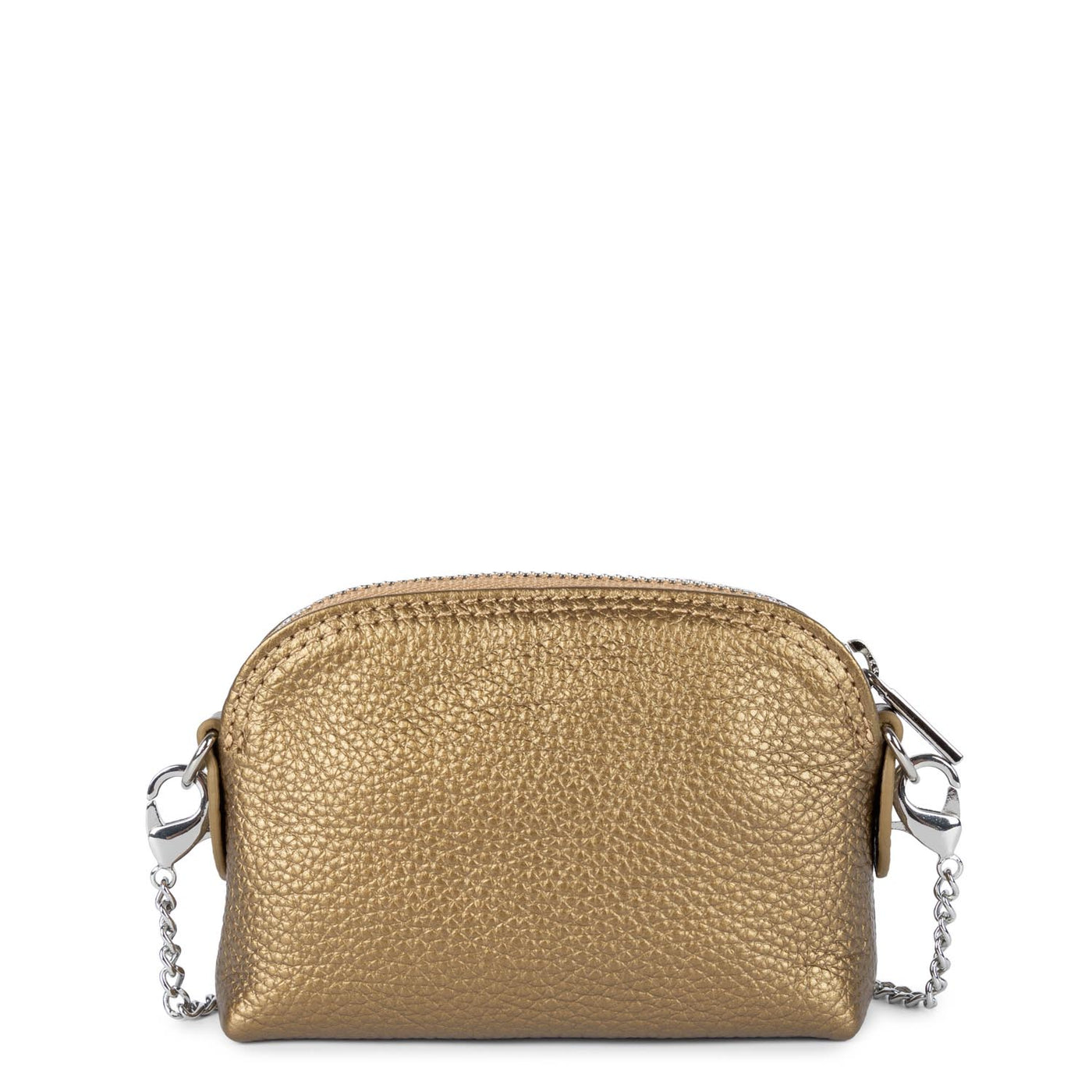 small coin purse - foulonné pm #couleur_gold-antic